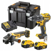 DeWALT DCK2020P2T sada DCD791 DCG405 2x5Ah