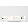Nobo Sklenená tabuľa Diamond biela 993x559 mm