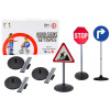 Majlo Toys Detské dopravné značky 76 cm Road Signs - 3 kusy
