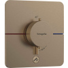Hansgrohe ShowerSelect Comfort - Termostatická batéria pod omietku, kefovaný bronz 15589140