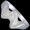 Silver.ag Prsteň strieborný, satinovaný R2183