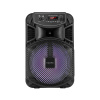 Prenosná batéria. FM USB karaoke reproduktor Bluetooth LED RGB 10W Music Box