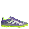 adidas F50 Club Astro Adults Turf Football Boots Purple/White 6 (39.3)