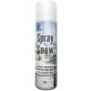 Umelý sneh v spreji, dekoračný sprej 300 ml biely na sklo okno dekorácia