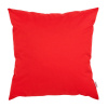 Záhradný vankúš červený štvorec