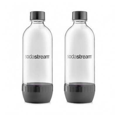 Náhradné fľaše do SodaStream Pure Grey plastová 1l 2 ks v bal.