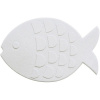 Spirella protišmykové prísavky v tvare rybičiek, biele 5 ks 10.07075