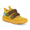 Barefoot dětské kotníkové boty Affenzahn - Minimal Lowboot Knit Tiger žluté