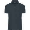 DAIBER JN 1302 / Pánska slim fit džersejová polokošeľa - graphite S