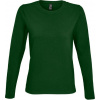 SOL´S IMPERIAL LSL / Dámske tričko s dlhým rukávom - bottle green M