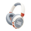 JBL JR470NC Bluetooth bezdrôtové on-ear slúchadlá pre deti, biele EU