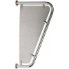 Sanela WC dělící stěna 410x180x720mm, k pisoárům, nerez