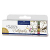 Popisovač Faber-Castell 167505 Pitt Artist Pen Calligraphy 4 kusy