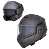 W-tec Preklápacia moto prilba Zoroz P/J (Barva: Metallic Grey, Velikost: XL (61-62))