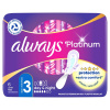 Always Platinum Ultra Night hygienické vložky s krídelkami 6 ks