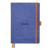 Rhodiarama GOALBK saphir 14,8x21 dot soft ivoire 117748C