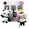 TM Toys Gagagu závesná plyšová hračka Opica Panda Lopta RP097855