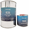 Akrylový plnič čierny PROLINE 521 HS 5:1 3L (2500 + 500 ml) (PROLINE 521 STANDARD BLACK FILLER + PROLINE 321 HARDENER)