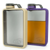 GSI Outdoors Boulder Flask průhledná placatka sand 177 ml
