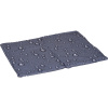 Flamingo Cooling Pad Drop Grey - chladiaca podložka pre psov a mačky v šedej farbe - M