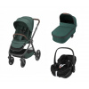 Maxi Cosi MAXI-COSI VÝHODNÝ SET KOČÍK OXFORD + Doplnky+ základňa FamilyFix 360 PRO zadarmo Varianta: Essential Green