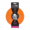 LickiMat® Splash™ lízacia podložka 5 x 19 cm oranžová