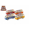 Teddies Autobus Kinsmart Volkswagen Classical kov 13 cm na zpětné natažení žluto/bílá