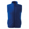 RIMECK NEXT 518 / Unisex fleece vesta - kráľovská modrá 4XL
