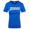 Zoggs Tričko - Lucy T-Shirt Woman L royal/biela
