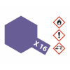 X-16 Purple Gloss 23ml TAMIYA Acrylic - Lesklá fialová