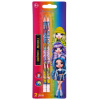 2ks - Obyčajná HB ceruzka s gumou Astra Rainbow High, blister, 206022003