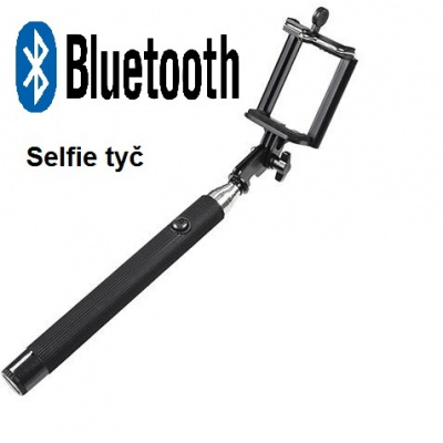 Teleskopická Bluetooth selfie tyč M-Life