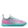 Nike Zoom Mercurial Vapor 16 Academy Juniors Indoor Football Boots Grey/Pink 3 (35.5)
