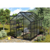Skleník VITAVIA APOLLO 5000 PC 6 mm čierny LG4404 - Vitavia Garden - kg/m2 - zmluvné - 10 rokov na nerozbitnosť krupobitím - 15 rokov na vybrané vlastnosti AL konštrukcia - polykarbonát 6 mm - hliníko
