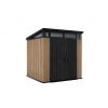 Zahradní domek Keter PENT Signature 7x7 Vertical hnědý, s podlahou