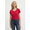 G-Star Bavlnené tričko G-Star Raw Eyben slim v t 2.0 D24533.4107 červená XS