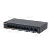 Dahua Technology DH-CS4010-8ET-60 síťový přepínač Řízený L2 Fast Ethernet (10/100) Podpora napájení po Ethernetu (PoE) Černá