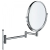 DURAVIT Karree kozmetické zväčšovacie zrkadlo (3-násobné zväčšenie), priemer 200 mm, chróm, 0099121000