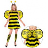 Dámsky kostým včielka s tykadlami a krídlami XXL