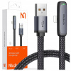 Kábel McDodo USB - Apple Lightning 1,8 m, čierny