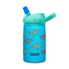 Detská fľaša CamelBak Eddy+ Kids Vacuum Stainless 0,35l School Of Sharks