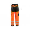 Nohavice CXS BENSON výstražné, pánske, oranžovo-čierne, veľ. 60
