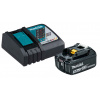 MAKITA BL1830B+DC18RC 191A24-4 Akumulátor Li-Ion (LXT) 18V / 3.0Ah s indikátorom nabitia (v balení: 1ks akumulátor+1ks nabíjačka), BL1830B - MAKITA 191A24-4