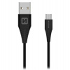 Swissten Datový Kabel Usb / Micro Usb 1,5 M Černý (9Mm) (71504303)