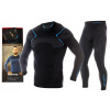 Sada Brubeck Thermo Black XXL (Termoaktívne spodná bielizeň mužov Thermo XXL)