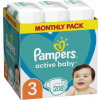 Pampers Active Baby 3 208 ks