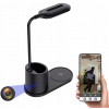 SKRYTÁ KAMERA WiFi LED LAMPKA ŠPIONÁŽNA MINI DETEKCIA ŽIVÝ NÁHĽAD