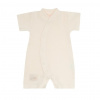 ESITO Letný overal pre bábätko mušelín Cream - smotanová Veľ. 62