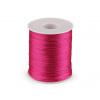 Saténová šnúra Ø1 mm ružovofialová 1ks