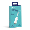 TP-Link Network Adapter Cable UE300C Type-C to Ethernet RJ45, 1000Mb/s, White EU